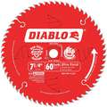 Diablo D0760A 7-1/4" Carbide Combination Circular Saw Blade, Number of Teeth: 60