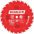 Diablo D0824X 8-1/4" Carbide Combination Circular Saw Blade, Number of Teeth: 24
