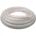 100 ft. Clear and White Water Suction Hose, 70 psi