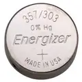 Energizer Silver Oxide Coin Cell Battery, 1.5 V, 357, Battery Size 357