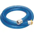 20 ft. Clear and Blue Water Suction Hose, 2" Fitting Size, 90 psi