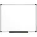 Matte-Finish Steel Dry Erase Board, Wall Mounted, 23-5/8"H x 17-23/32"W, White