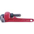 Westward Cast Iron 6" Straight Pipe Wrench, 1/2" Jaw Capacity