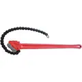 Westward Chain Wrench: Natural, For 7 1/2 in Outside Dia, 29 1/2 in Chain Lg, 36 in Handle Lg