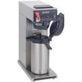 Bunn Airpot Coffee Brewer: 102 fl oz Max Brewing Capacity, 3.8 gph Brewing Rate, 0 Warmers, 120V AC