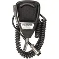 CB Mic, Noise Cancelling, 7 ft Cord Length, 4 W Output Power, 4-Pin Connector Type
