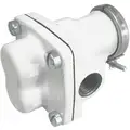1/2" Intermediate-Duty Cast Iron Rotary Gear Pump Head, Carbonator Mount Design, 40 psi