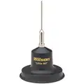 CB Antenna, 36 in Antenna Length, Black, 26 to 30 MHz, 300 W Power Rating