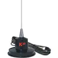 Antenna, 35 in Antenna Length, Black, 26 to 30 MHz, 300 W Power Rating