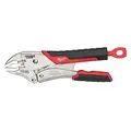 Curved Jaw Locking Pliers, Jaw Capacity: 2", Jaw Length: 1-5/32", Jaw Thickness: 29/64"