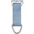 Series E or A Rope Tie Off: Polyester Web, 6 in Lg, 2 in Wd, 3/8 in Dp, 2 in Ring Dia.