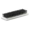 Replacement Brush Fixed,  12 in L x 12 in W x 6-1/2 in H Size,  Polypropylene,  Black/White