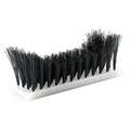 Best Sanitizers, Inc. Replacement Fixed Side Brush, 12 in L x 12 in W x 6-1/2 in H Size, Polypropylene, Black/White