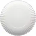 Luncheon Plate, Paper, 9", Round, White, PK 1000