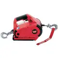 24VDC Lifting, Pulling Portable Electric Winch with 6.0 fpm and 1000 lb. 1st Layer Load Capacity