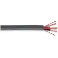 250 ft. Unshielded Bus Drop Cable with 3 Conductors and 14 AWG Wire Size, Gray