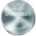 Duracell Lithium/Manganese Dioxide (LiMnO2) Coin Cell Battery, 3 V, Battery Size CR1620