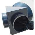 Duct Adapter, Steel, Diameter x Thickness 16" x 0.03 in