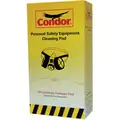 Condor Respirator Wipes, Alcohol, 8" x 5", Includes Individually Packaged Cleaning Wipes Only, PK 100