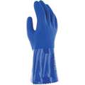 Alphatec Chemical Resistant Gloves, Size 10, 10"L, Blue, 1 PR