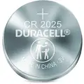 Duracell Lithium Coin Cell Battery, 3 V, Battery Size 2025