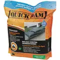 Quick Dam Water Activated Flood Bag for Freshwater, 3-1/2" H, 2 ft. L, 1 ft. W