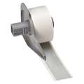 Continuous Label Roll" Box: 1" x 75 ft, Reflective Reflective Tape, White, Outdoor