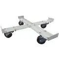 Cross-Brace Drum Dolly, 1,000 lb Load Capacity, For Container Capacity 55 gal