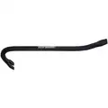 True Temper Gooseneck Wrecking Bar: Chisel End, 36 in Overall Lg, 3/4 in Bar Wd, 5 1/4 in End Wd, T No