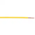 Primary Automotive Wire, Number of Conductors 1, 20 AWG, PVC, 100 ft, Yellow