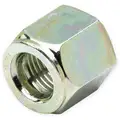 Nut: 316 Stainless Steel, Compression, For 1/2 in Tube OD, 27/32 in Overall Lg, Ferulok