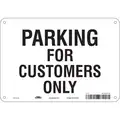 Condor Safety Sign: 7 in x 10 in Nominal Sign Size, Aluminum, 0.032 in, Not Retroreflective