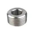 Hex Socket Plug: 316L Stainless Steel, 1/8" Fitting Pipe Size, Male NPT, Class 150