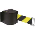 Lavi Warehouse Quick Mount Retractable Belt Barrier, Yellow/Black, None