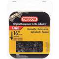 Oregon Replacement Saw Chain: 16 in Bar Lg, 7/32 in File Size, 0.05 in Gauge, 3/8 in, 60 Links