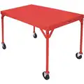 Fixed Height Work Table, Steel, 30" Depth, 34" Height, 54" Width,300 lb. Load Capacity