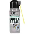 Chain and Cable Lubricant, 12 oz. Aerosol Can, Mineral Oil Chemical Base, Gray Color