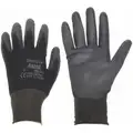 Ansell Coated Gloves, 10, Palm, Polyurethane Glove Coating Material, 3 ANSI/ISEA Abrasion Level, 1 PR