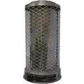Dayton 16-5/16" x 16-5/16" x 29-13/16" Radiant Portable Gas Heater with 2900 sq. ft. Heating Area