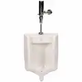 Siphon Jet Wall Urinal, 0.125 Gallons per Flush, 37-1/8"H x 18-1/2"W, White
