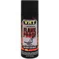 VHT Flameproof Coating: Steel/Metal, Solvent, Black, 11 oz Container, Flameproof