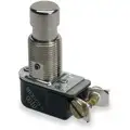 Carling Technologies SPST Miniature Push Button Switch, On/Off with Screw Terminals