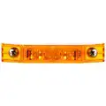 Truck-Lite Clearance Marker Lamp, Model 35 Combo, LED, Yellow, 4" L, 13.5 V, Sealed, 35375Y