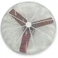 Multifan 24", Corrosion-Resistant Industrial Fan, Non-Oscillating, Stationary, Ceiling, Wall, 115 VAC
