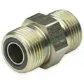 Zinc Plated Steel ORFS x ORFS Union, 3/8" Tube Size