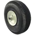 10-3/8" Light-Medium Duty Sawtooth Tread Pneumatic Wheel, 350 lb. Load Rating