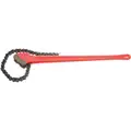 Ridgid Chain Wrench: For 7 1/2 in Outside Dia, 29 in Chain Lg, 36 in Handle Lg, Alloy Steel, Steel