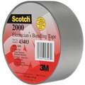 3M Vinyl Utility Tape, Rubber Tape Adhesive, 6.00 mil Thick, 2" X 150 ft., Gray, 1 EA