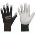 Condor Coated Gloves, M, Palm, Polyurethane Glove Coating Material, 3 ANSI/ISEA Abrasion Level, 1 PR