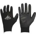 MCR Safety Coated Gloves, 2XL, Palm, Polyurethane Glove Coating Material, 3 ANSI/ISEA Abrasion Level, 1 PR